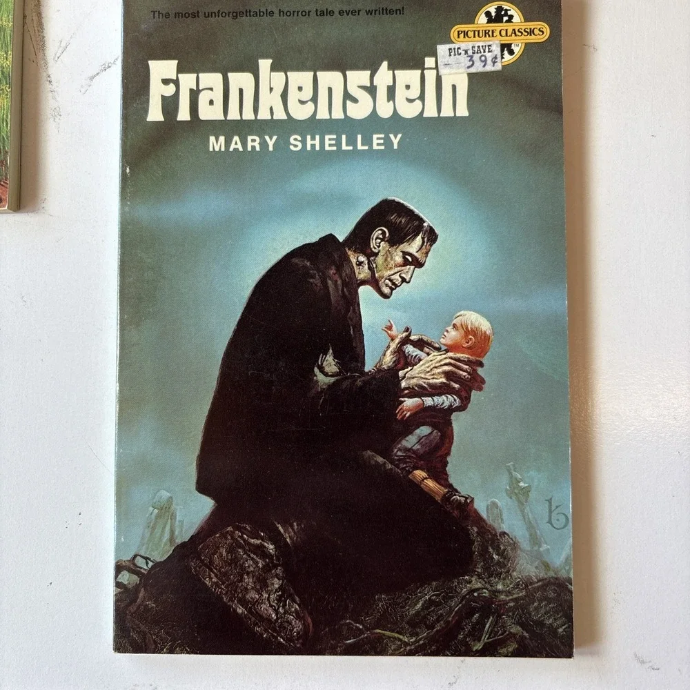 Lot of 7 Vintage 1973 Picture Classic Books Soft Cover (18N)